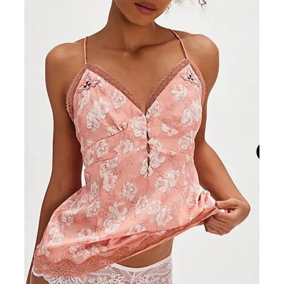 Free People Other - Free People‎ Intimately Night  Special Cami Tangerine Combo Women's Sz XS NWOT